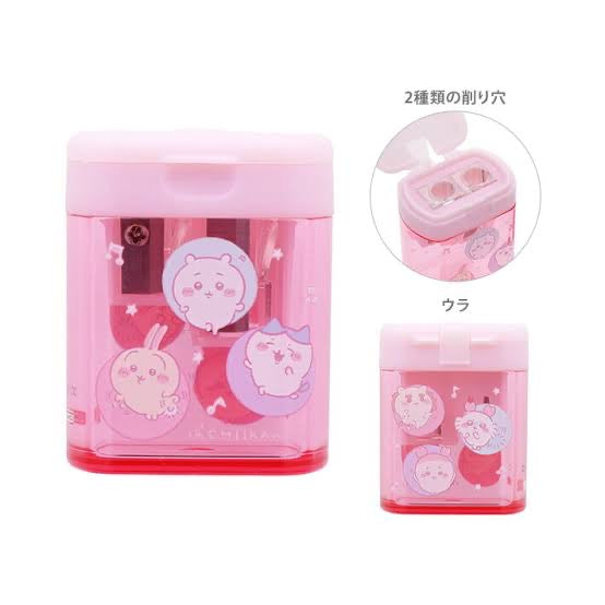 Chiikawa 吉伊卡哇|日本制角色双孔卷笔刀|約W40×H50×D27mm