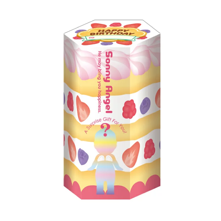 Sonny Angel|Happy Birthday Gift Series Cake mystery bag/blind box/All 6 types|1pcs