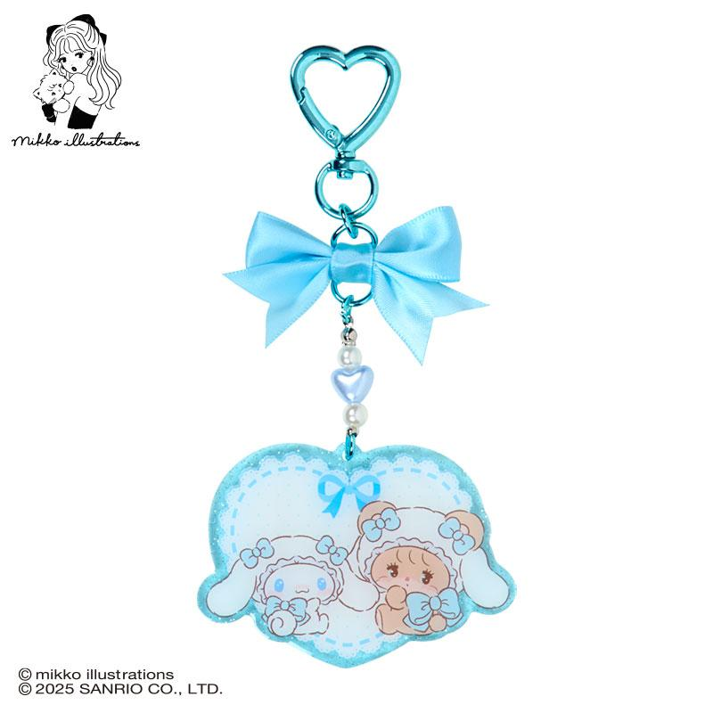 Sanrio|Mikko Illustrations Characters Acrylic Keychain|7.5cmx 5cm approx.