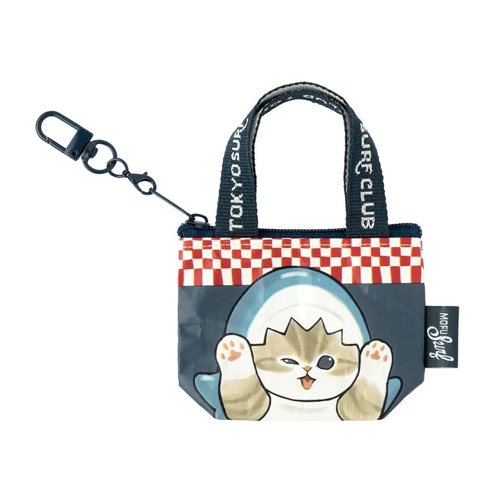 mofusand|BOARD SHARK! Mini Bag Keychain|67×90×30mm approx.