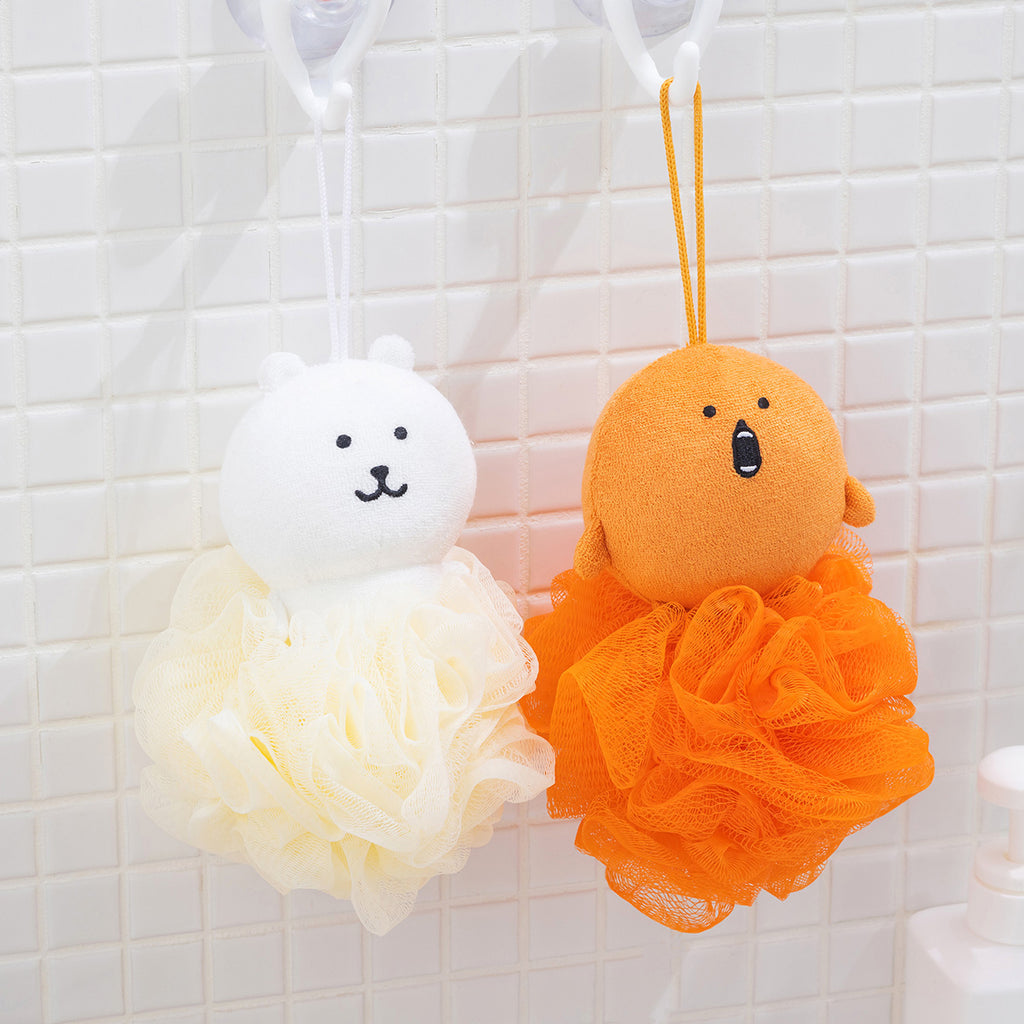 Nagano嘲讽熊|可爱起泡洗澡球/沐浴球|約H180×W120×D100mm