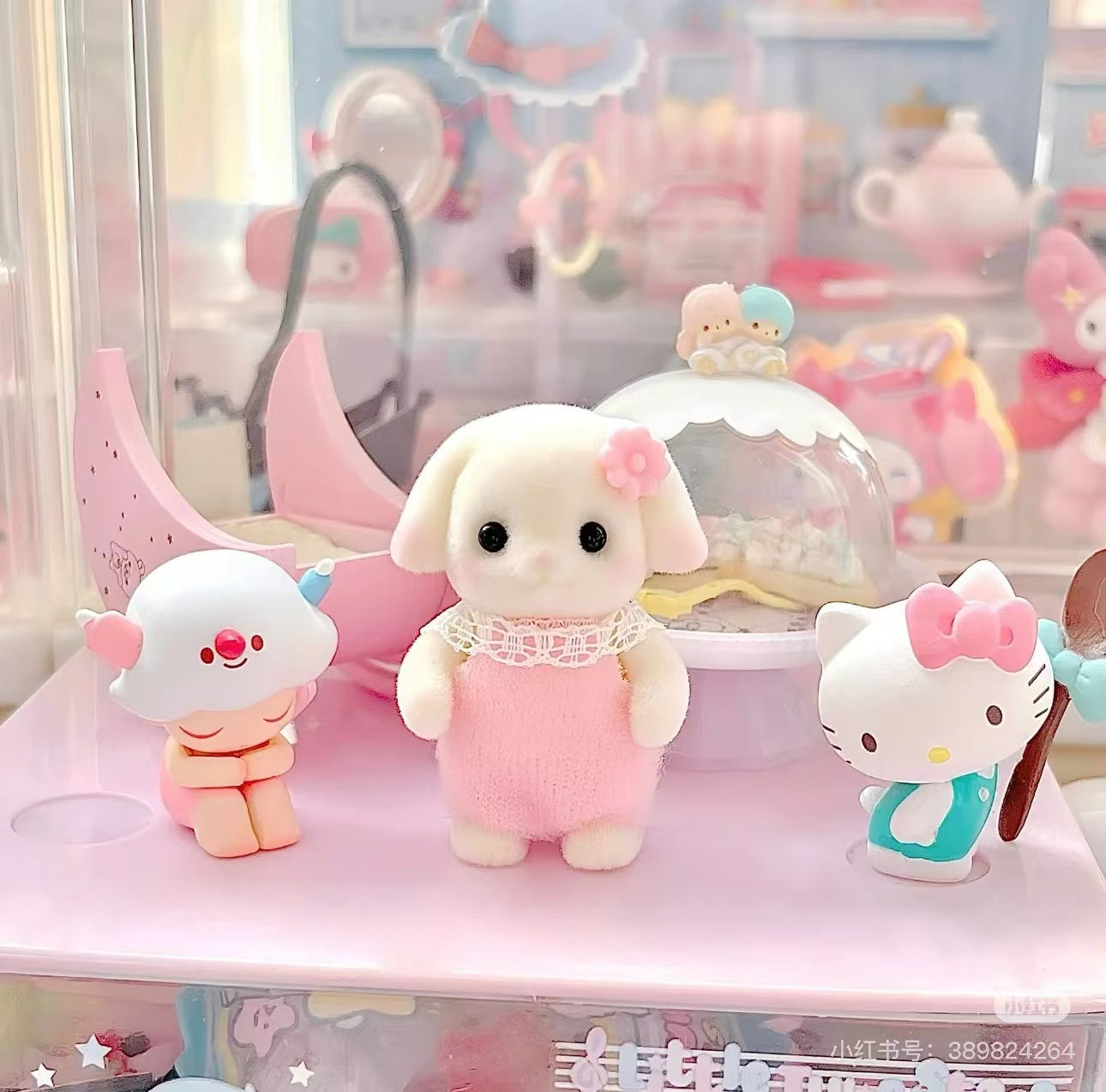 SylvanianFamilies|Baby Flora Rabbit Doll