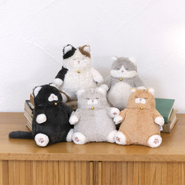 LIV HEART|Cat Affirmation Mascot Panda Mascot Holder /Plush Keychain| 10 x 9 x 14.5 cm approx.