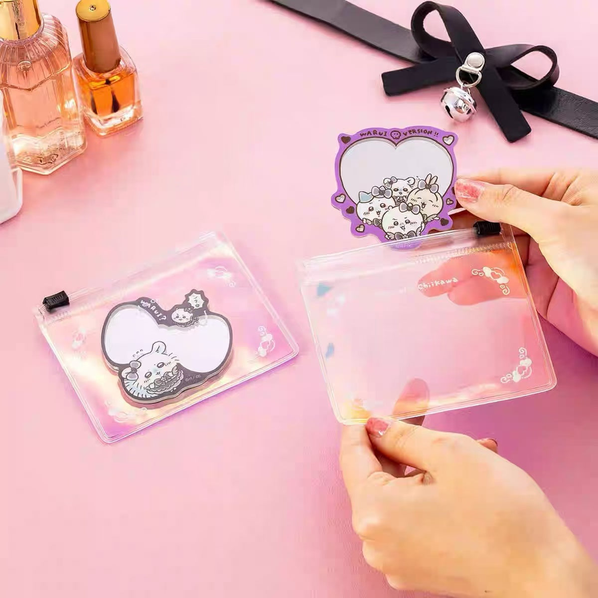 Chiikawa |Magical Chiikawa Evil Version Mini Mirror with Case|H85×W100mm approx.