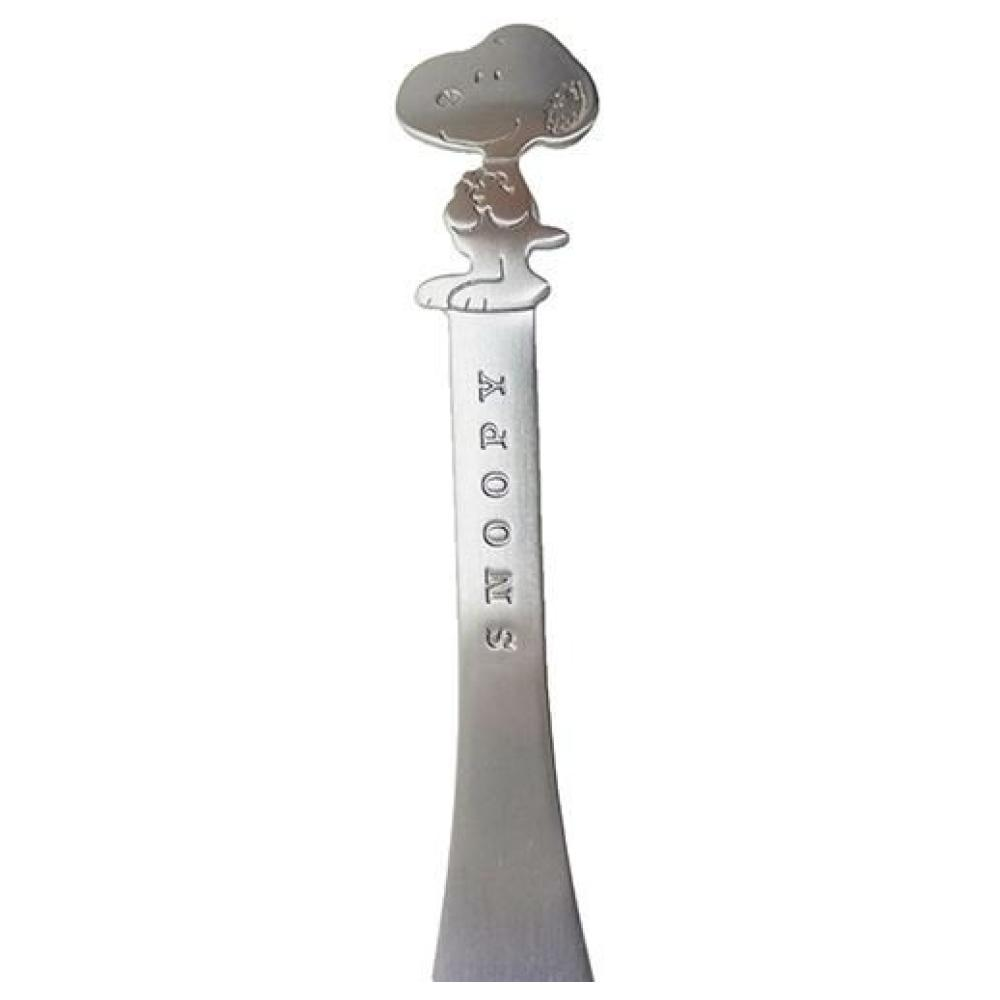 Snoopy史努比|PEANUTS不锈钢餐具M号 |约长135mm