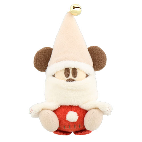 Disney迪士尼 |Merry Lil RingRing Mickey东迪2024圣诞精灵妖精米奇系列毛绒玩偶发夹/肩夹