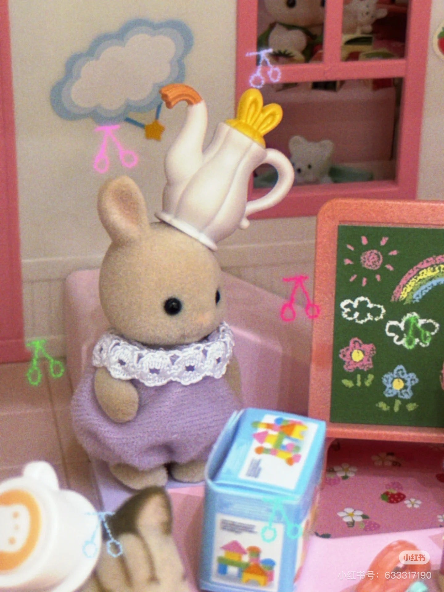 SylvanianFamilies|Baking Baby Party Series Blind bag-5765/All 8 types|1pcs