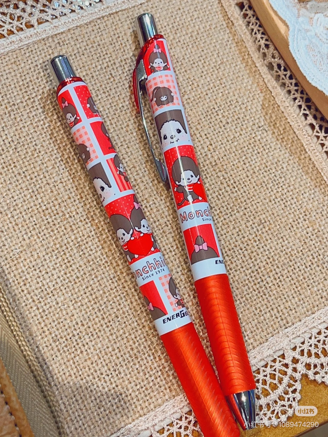 Monchhichi|Energel Ballpoint Pen|0.5mm