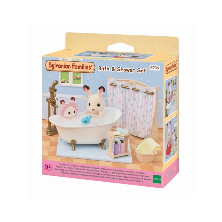 SylvanianFamilies森贝儿家族|bath and shower set浴缸和淋浴套组/玩具/过家家5739