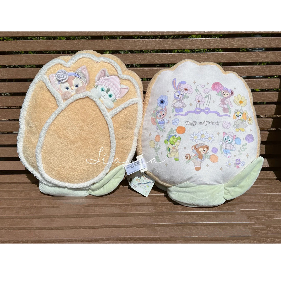 Disney SH|春日限定花朵七宝抱枕/公仔/正反都可爱|约36x48cm