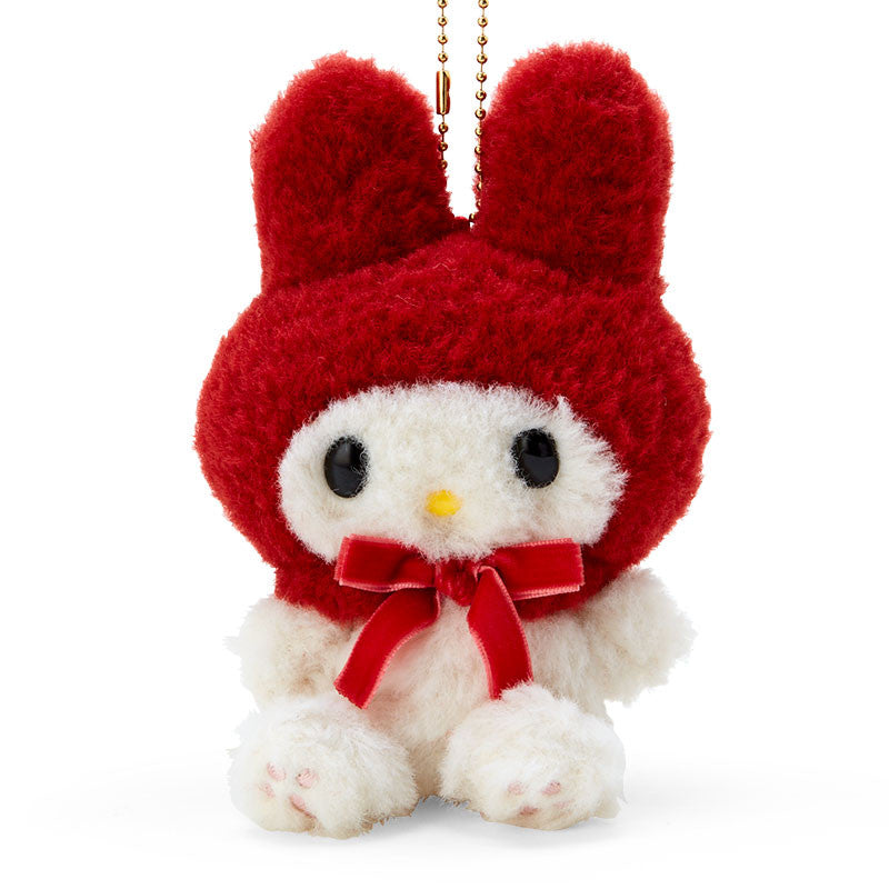 Sanrio|Classic Red My Melody Mascot Holder /Plush Keychain|11×8×16cm approx.