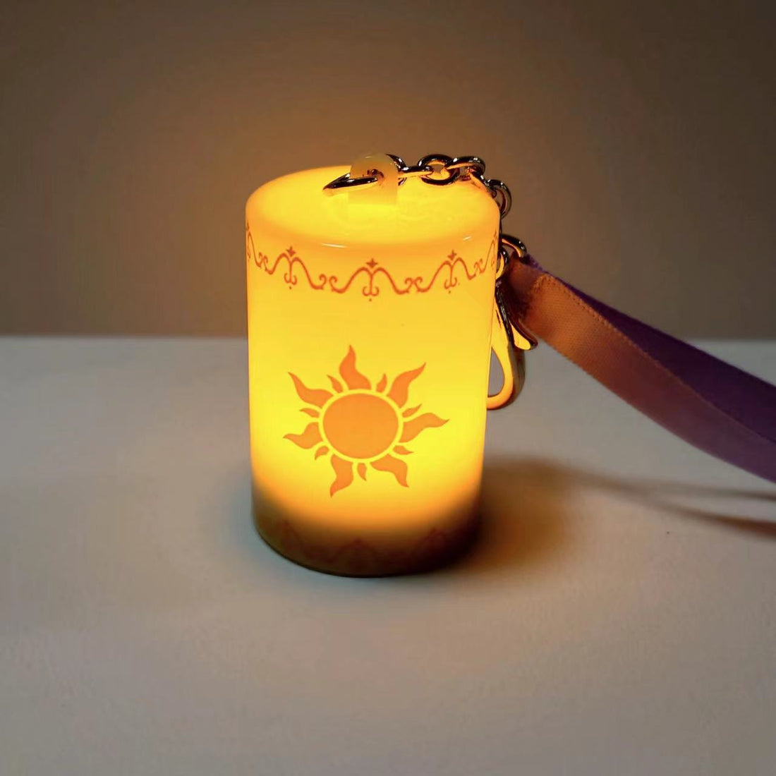 Disney|幻想之泉长发公主灯挂件/灯可以亮