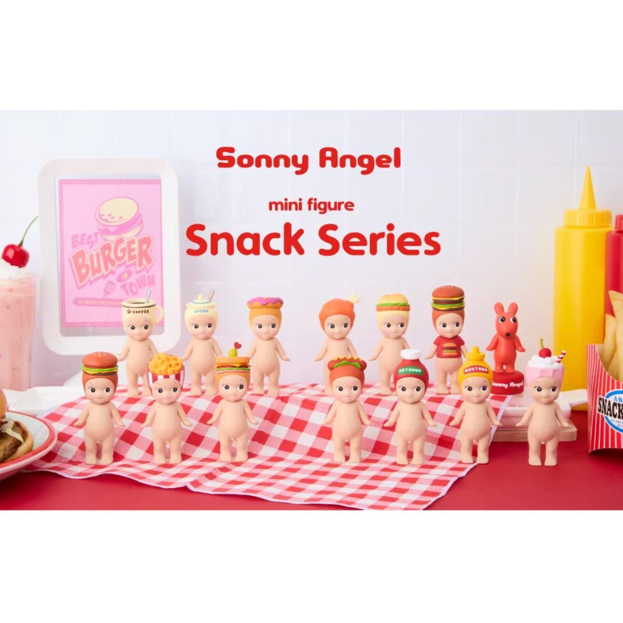 【limit 1】Sonny Angel|Snack Series mystery bag/blind box/All 12 types|1pcs