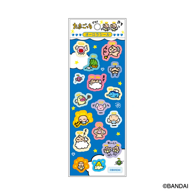 TAMAGOTCHI|Aurora Stickers|H170 x W60 x D1mm  approx.