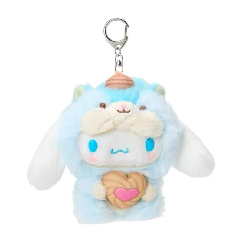 Sanrio|Squirrel series Mascot Holder /Plush Keychain|W10×D13.5×H15cm approx.