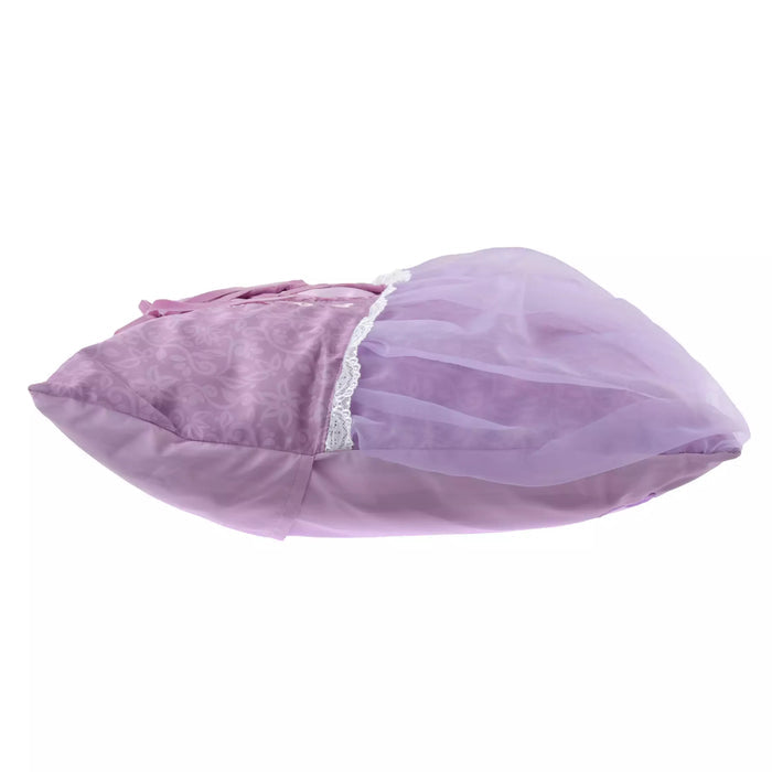 Disney迪士尼|FEEL LIKE RAPUNZEL公主蕾丝纱裙抱枕/枕芯可替换/质感好好|約縦45×横45×厚み17(cm)