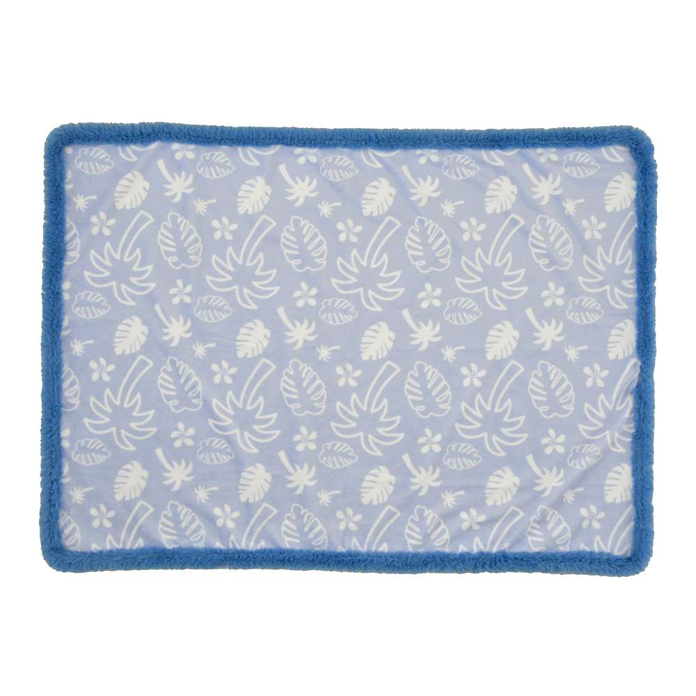 Disney |Blanket Tropical Pattern with Plush Toy东迪超好摸坐姿毛绒玩偶抱印花毯子/公仔/带毛毯|约高 28 x 宽 20 x 深 21cm