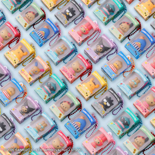 Sanrio|Characters Chocolate Box Box Figure Collection 2026 mystery bag/blind box/All 12 types|1pc