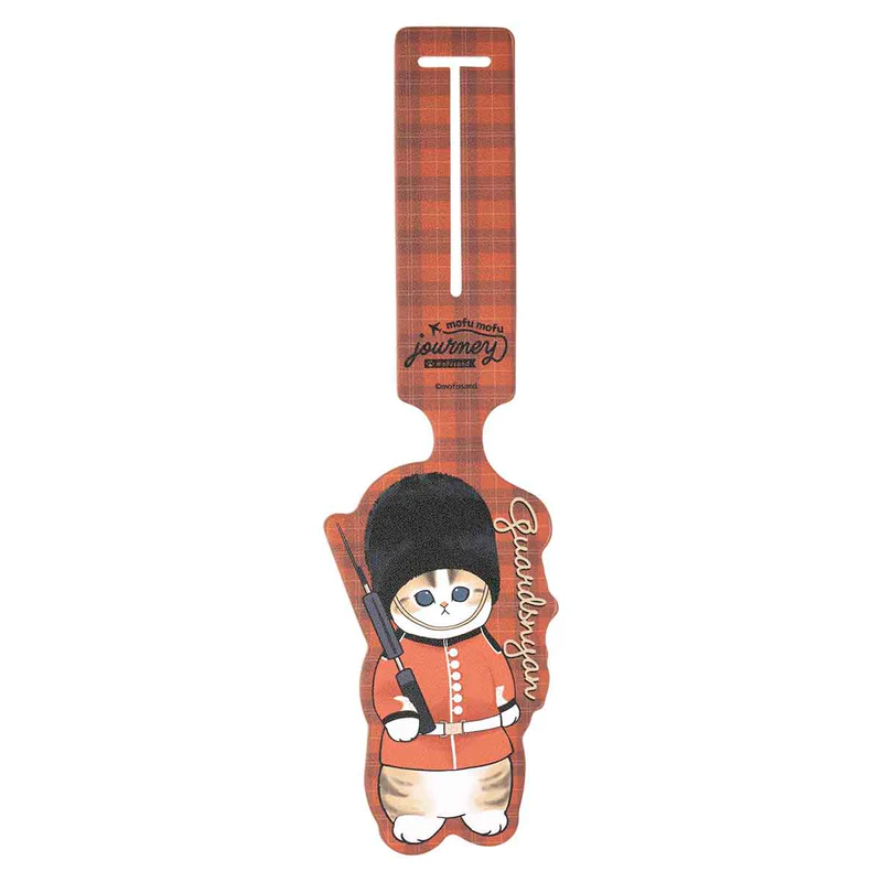 Mofusand|mofumofu Journey Die-cut Luggage Tag|H226 x W65 x D2mm approx.