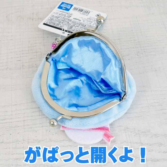 Sanrio|Character Face Gamaguchi Mascot Coin Case|W95 x H90 x D25 (mm) approx.