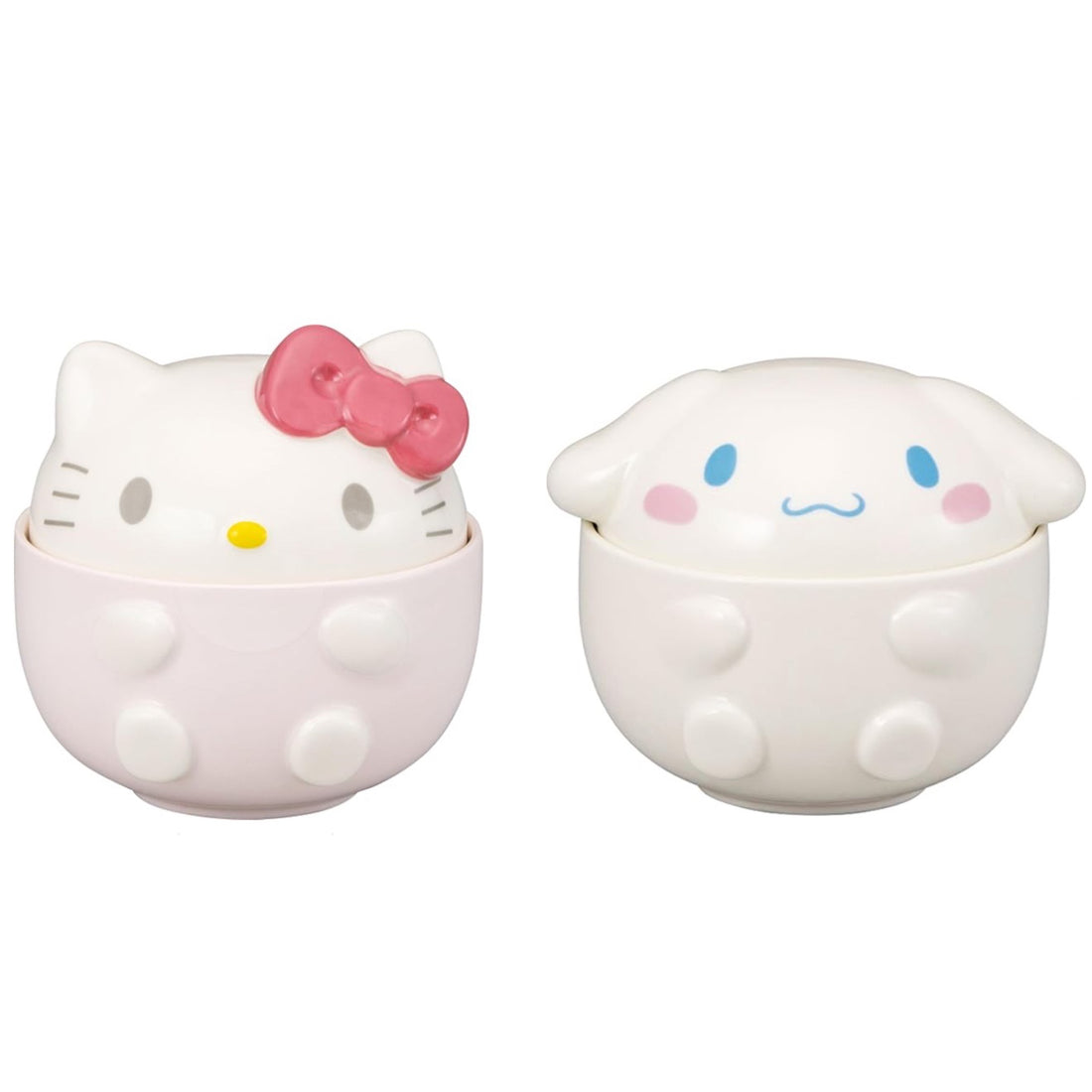 Sanrio三丽鸥|Donburi Bowl可爱角色带盖陶瓷碗/餐具|约13×13×12.5厘米/400ml