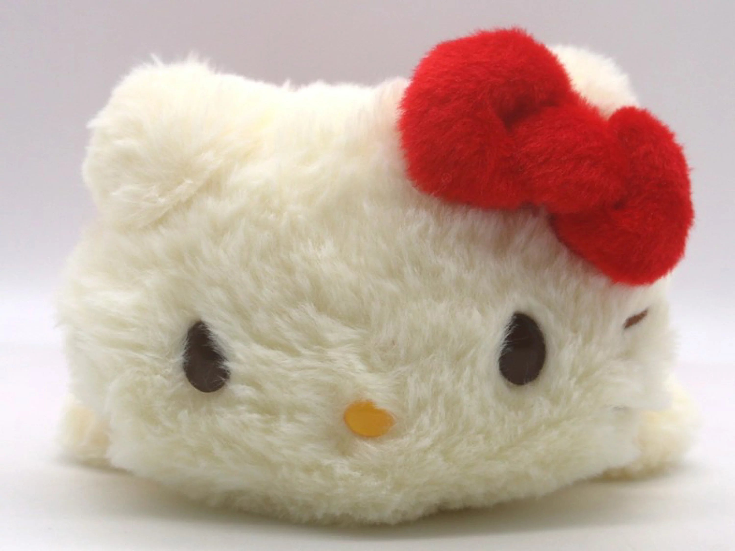 Sanrio|角色毛茸茸笔袋/化妆包/收纳包|約H9.5×W12×D25.5cm