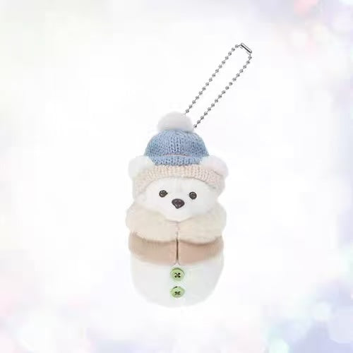 Disney|Duffy and friend Winter 2025 snowman Mascot Holder /Plush Keychain