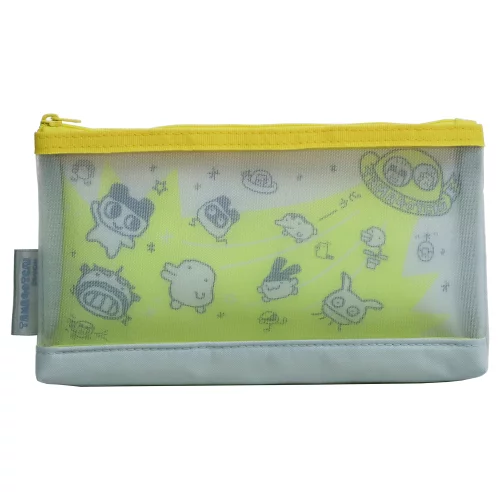 Tamagotchi|Pencil Case Polka Dot Pattern Friends 2 Icon KPC-TM2 Kidera Shoji Adult Stationery Character Goods Cute First Generation Nostalgic Pencil Case Pencil Case|W202×H120×D25mm approx.