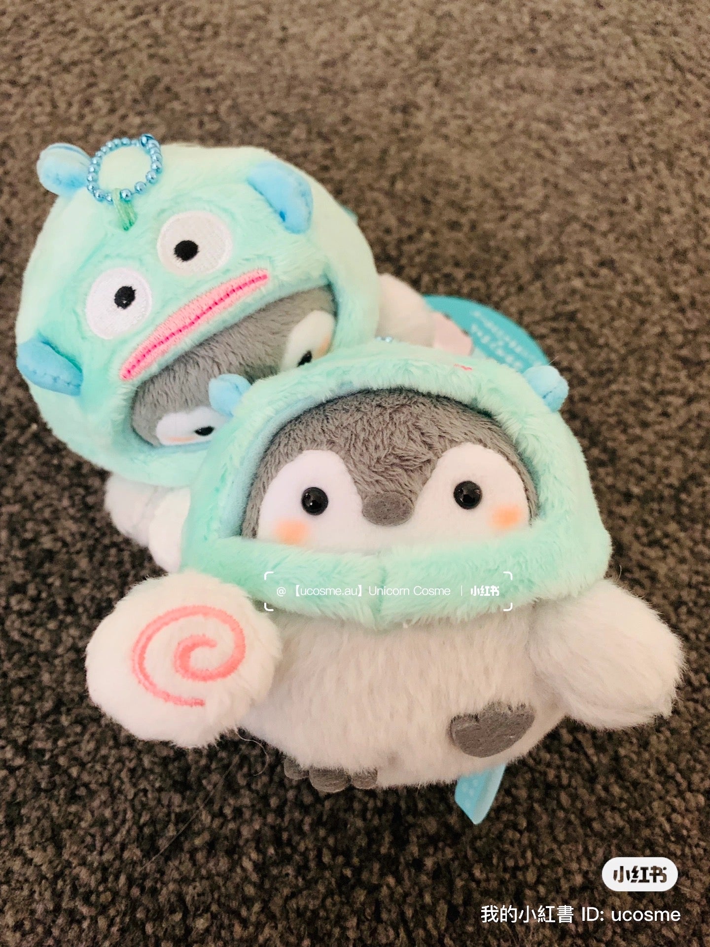 Sanrio|正能量企鹅联名玩偶挂件/包挂|約H100×W90×D55mm