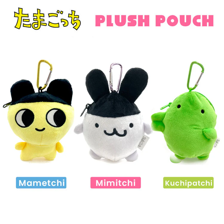 Tamagotchi|Plush Pouch|H15 x W12.4 x D7.5 cm approx.