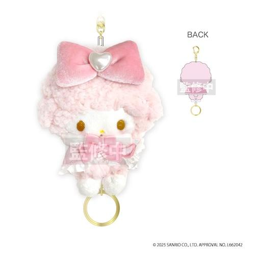 Sanrio|My Sweet Piano Reel Mascot Holder /Plush Keychain|H115 x W90 x D74mm approx.