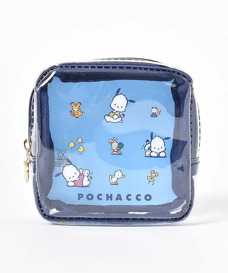 Sanrio|PVC角色透明小方包|約W90×H90×D50mm