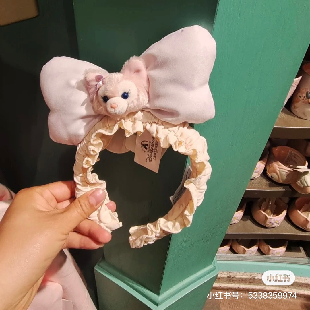 Disney SH|贝儿蕾丝边蝴蝶结发箍