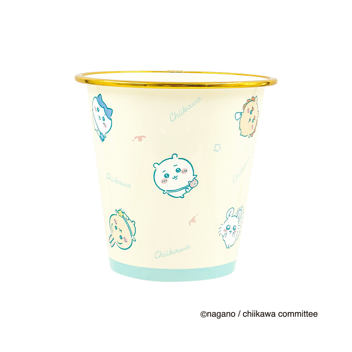 Chiikawa 吉伊卡哇|小型桌面垃圾桶/收纳桶|约直径130xH135mm