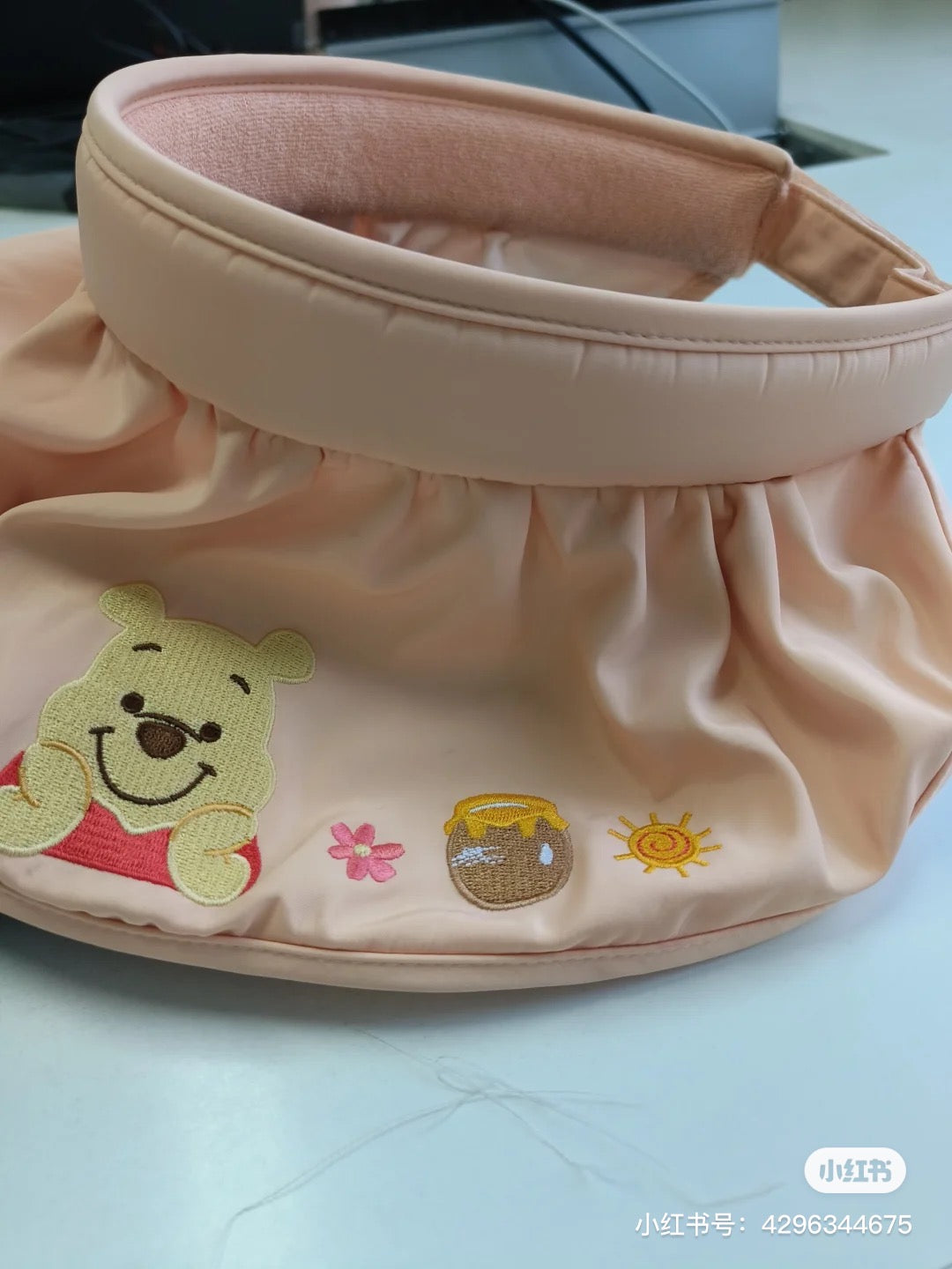 Disney SH|可爱角色刺绣图案夏天防晒贝壳遮阳帽