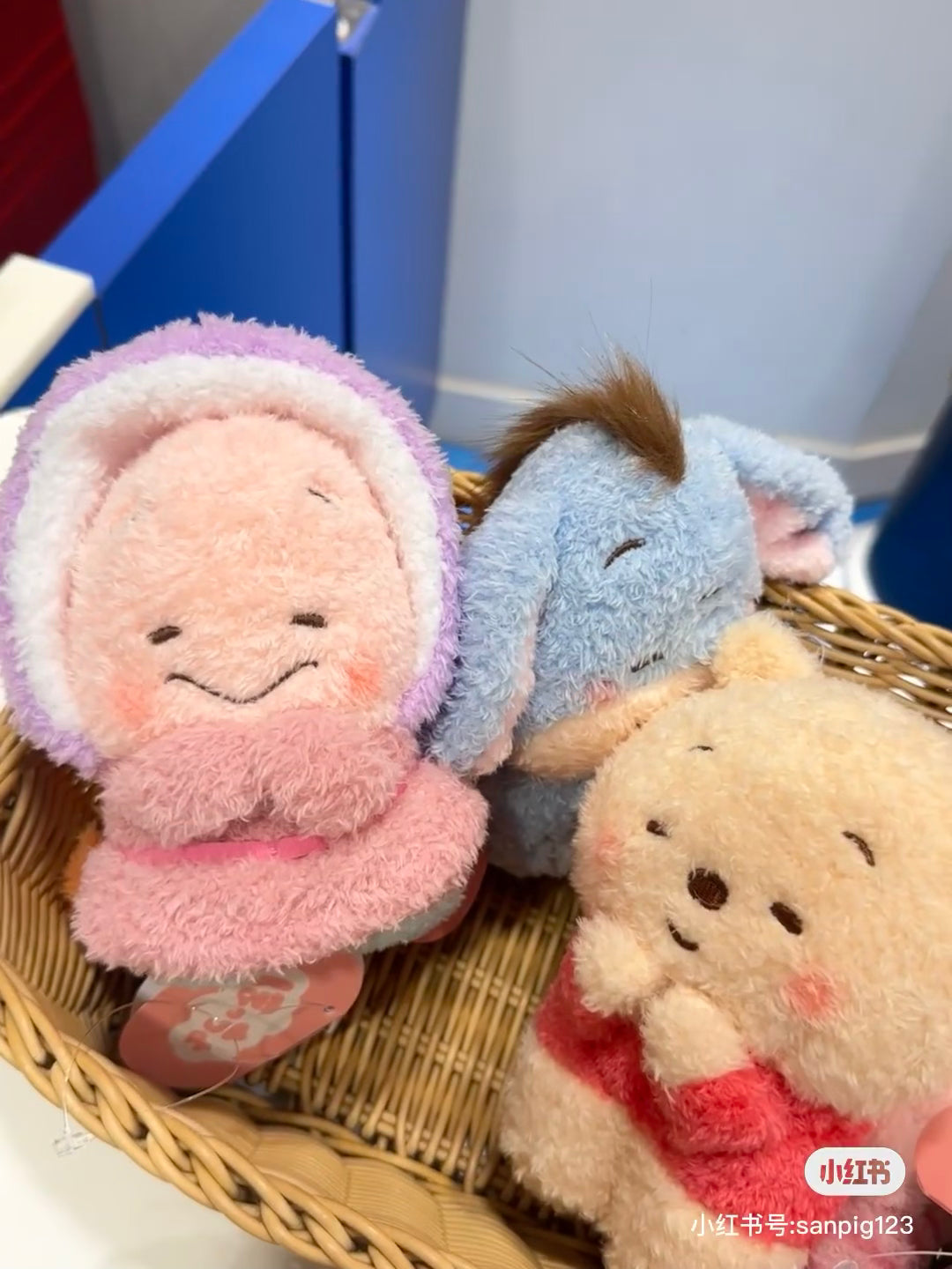 Disney迪士尼|卷毛眯眯眼系列小公仔/玩偶|约H14.5×W19×D8cm