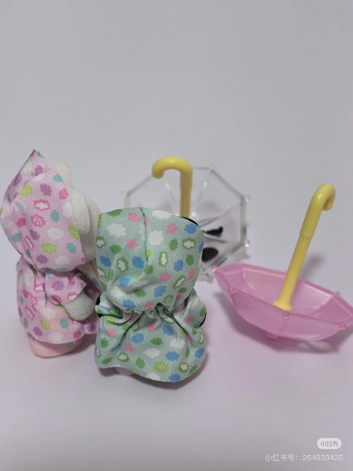 SylvanianFamilies森贝儿家族|Rainy Day Friends幼儿园伙伴雨天套组/玩具/过家家5748