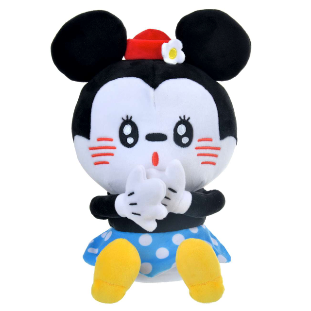 Disney|限定呆萌扁扁傻子系列/二傻系列/铁憨憨/毛绒公仔/玩偶|约高20-26cm