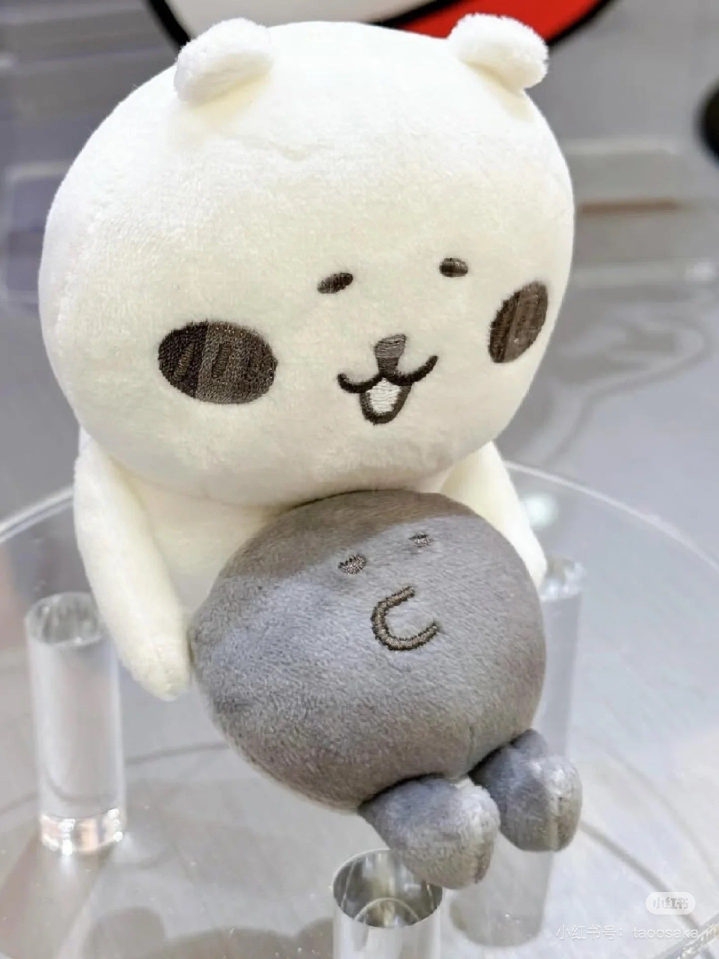 Nagano|Bear and Doll Sketch-style Plush Dolls/Plush Toy|H130×W80×D80mm approx.