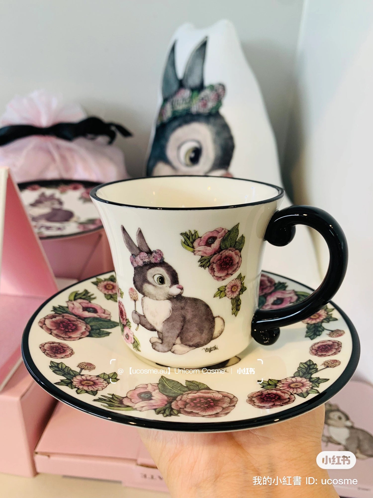 Disney|Yuko Higuchi樋口裕子联名限定粉粉小桑普/桑普兔/带礼物盒