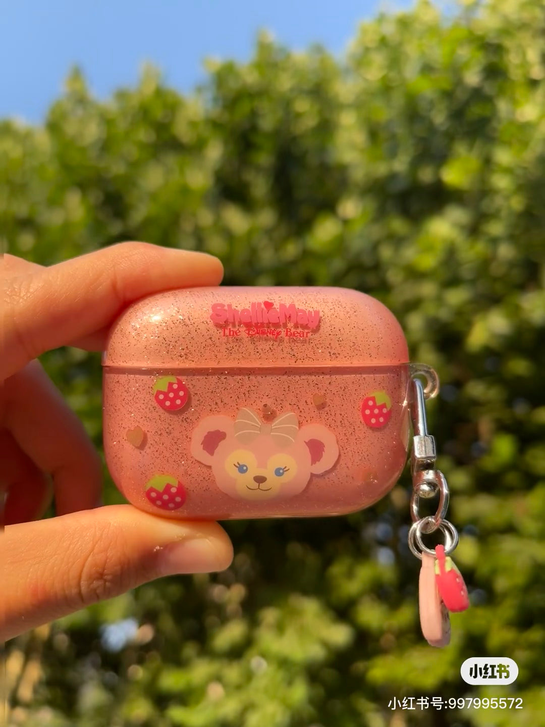 Disney SH|雪莉玫挂链式小包包/ipods pro耳机包钥匙扣/挂件