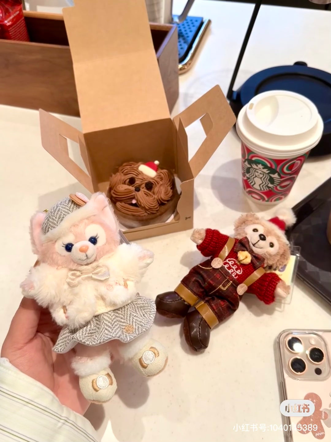 Disney SH |冬日系列站姿毛绒玩偶挂件/包挂