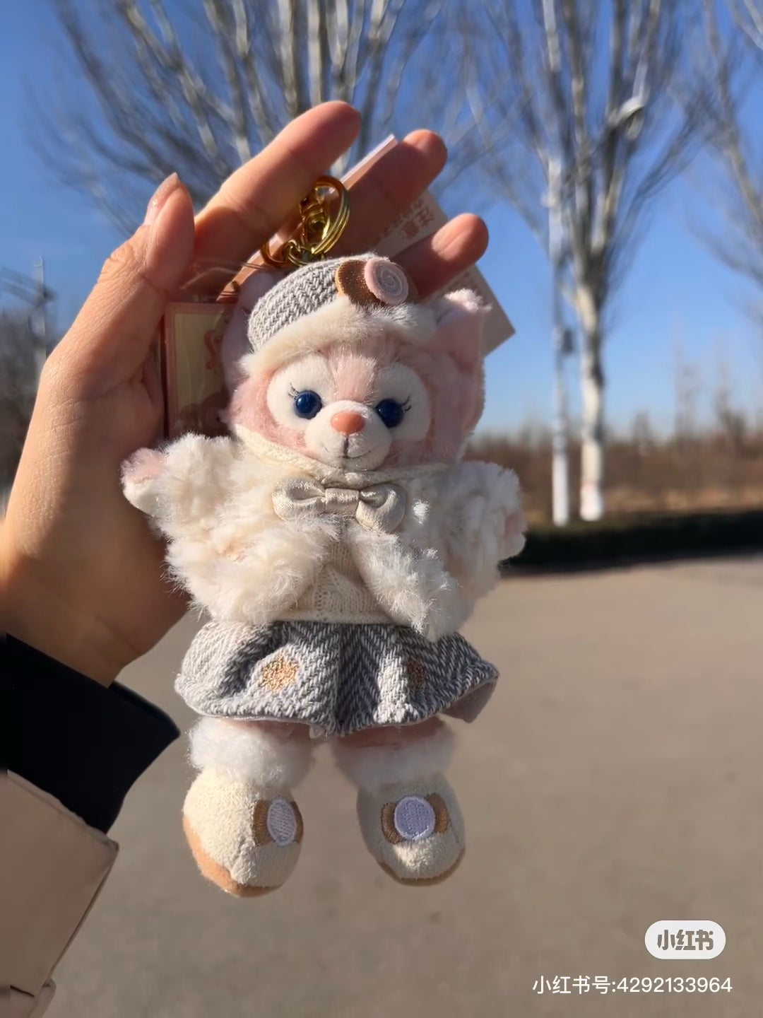 Disney SH |冬日系列站姿毛绒玩偶挂件/包挂