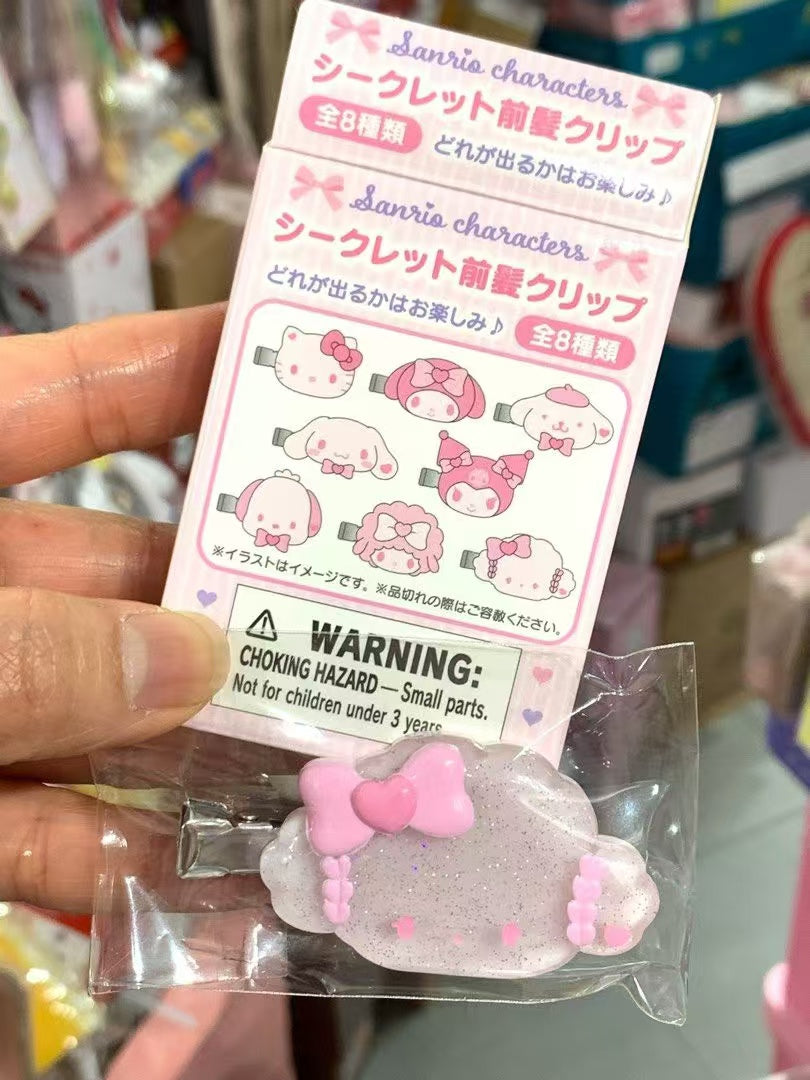 Sanrio|Secret Bangs Clip - Sakura 2025 Blind Box/All 8 types|1pcs