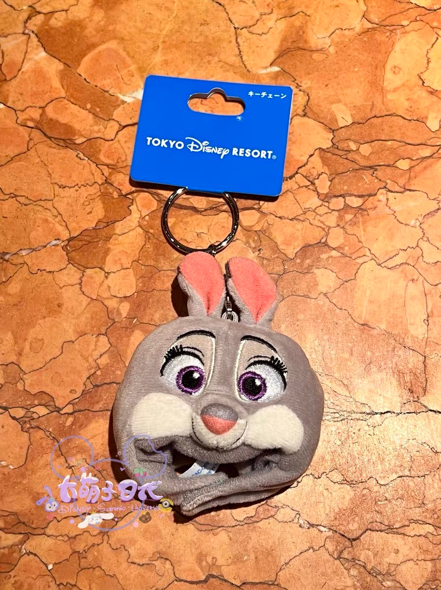 Disney|疯狂动物城尼克朱迪头套挂件