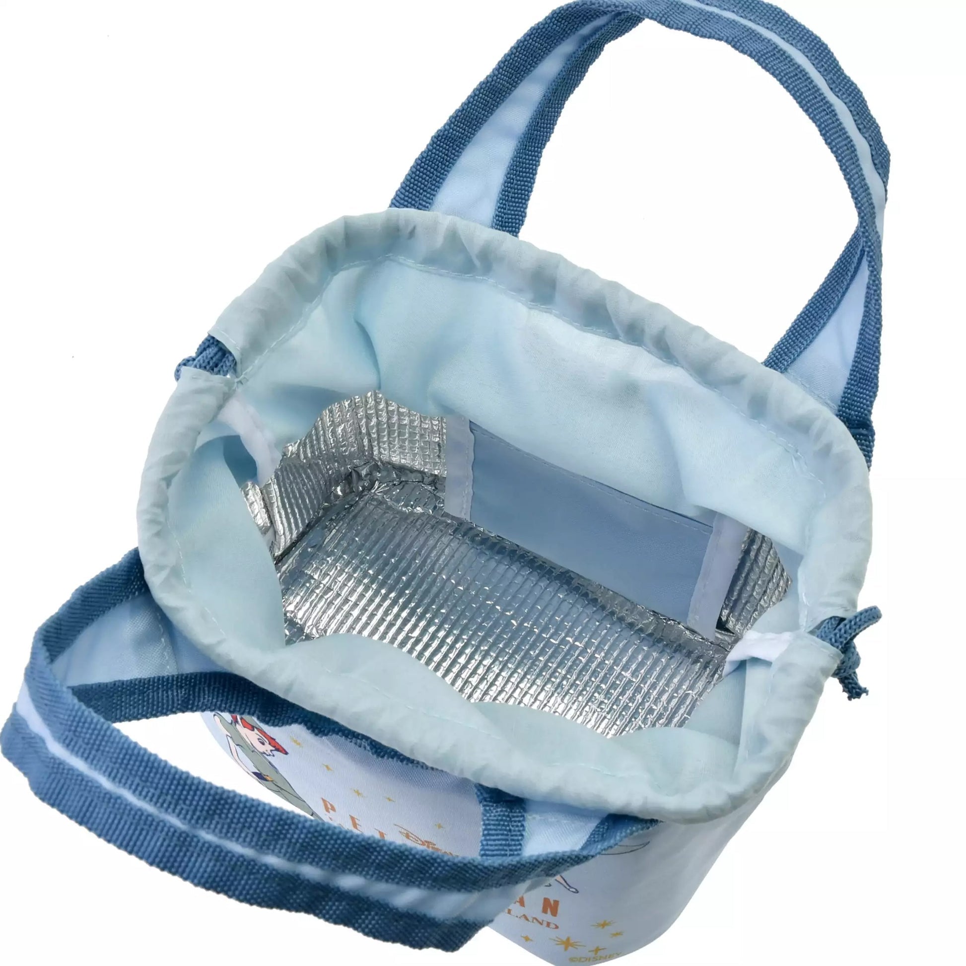 Disney|小飞侠彼得潘保冷抽绳野餐便当包+便当盒|约10.7 cm (H) x 15.2 cm (W) x 6.5 cm (D)