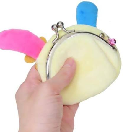 Sanrio|Mini Gamaguchi Clasp Pouch|138×115×15mm approx.