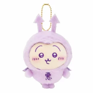 【limit 1】chiikawa|Angel & Devil Baby Mascot Holder /Plush Keychain|H120×W120×D55mm approx.