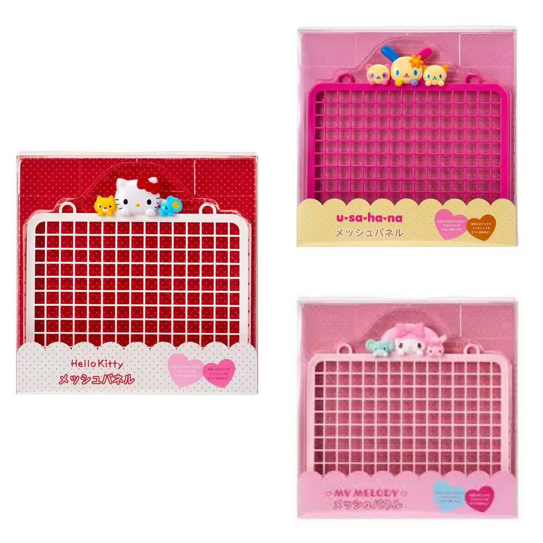 Sanrio|Mesh Panel|39×2×30cm approx.