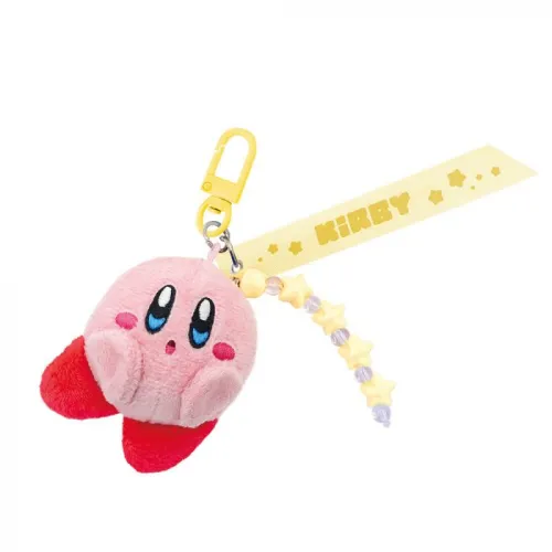 Kirby|Nukueeze Mascot Holder /Plush Keychain|8.5 × 7 × 7 cm approx.